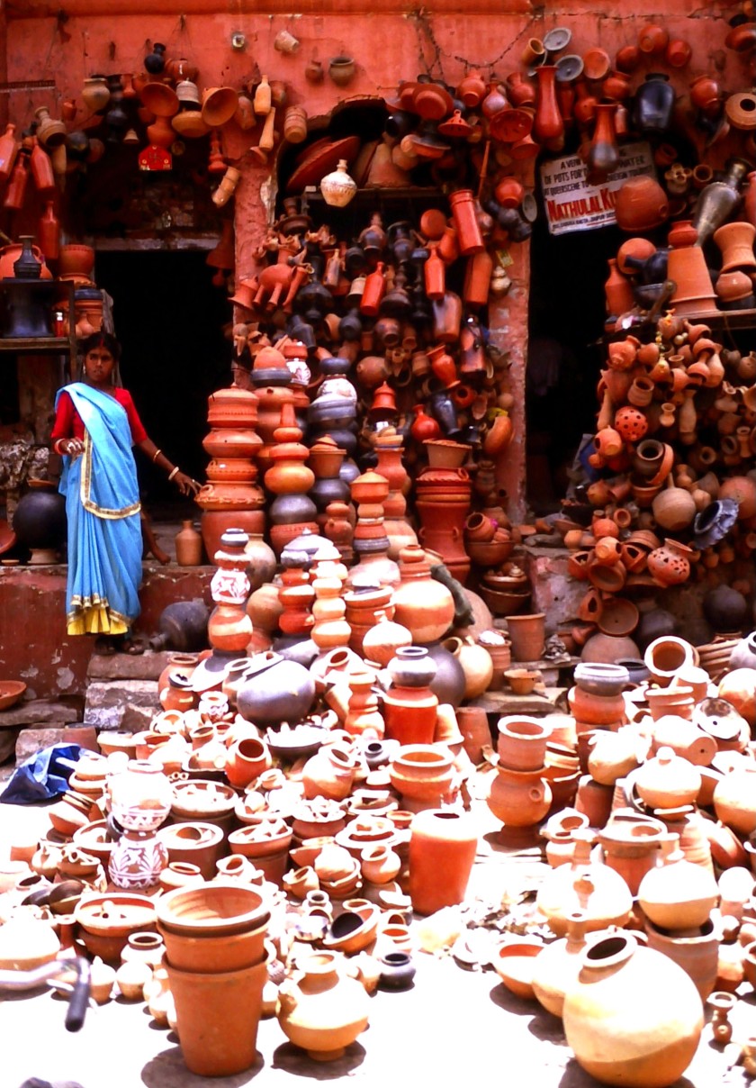Frauen in Indien sind auch selbstbewusste Händlerinnen