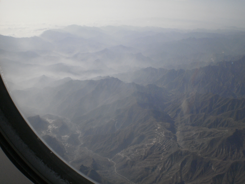 Ohne Flugangst: Blick aus dem Flugzeug 