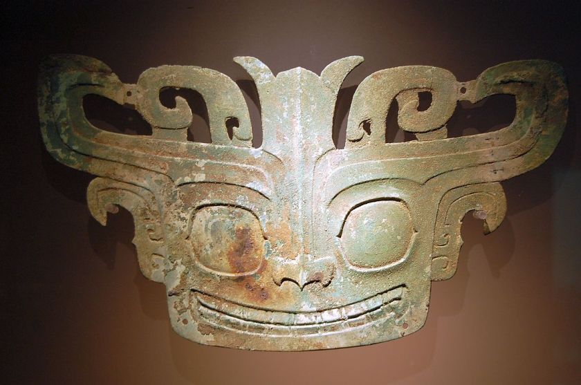 Sanxingdui: Faszinierende Gesichter der Bronzemasken.
