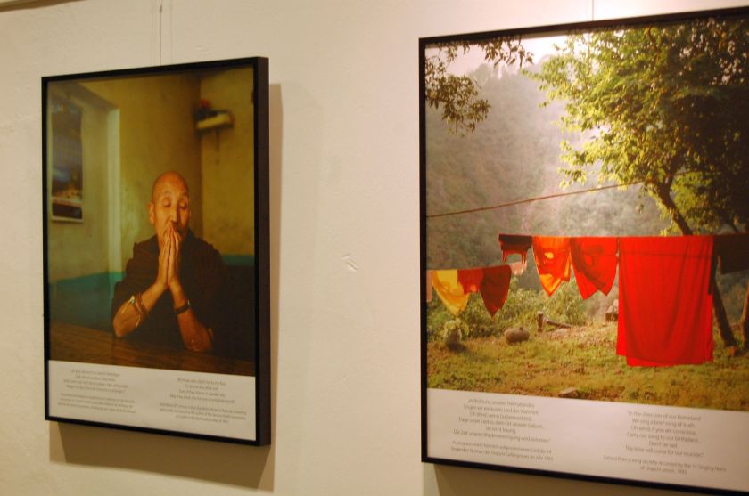 Fotos Ausstellung Tibetische Nonnen