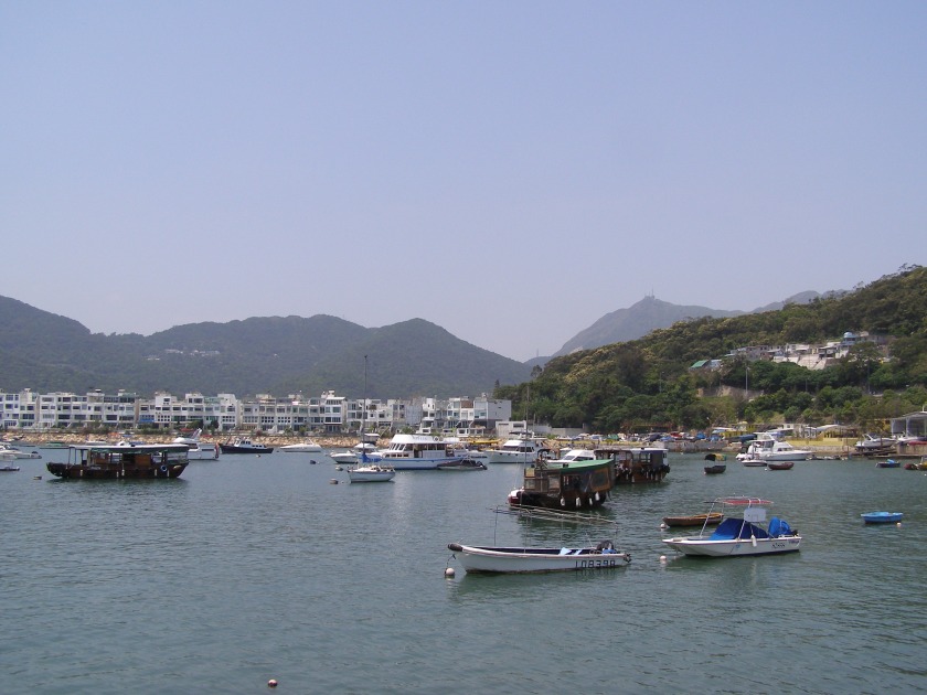 Der lebhafte Fischer- und Urlaubsort Sai Kung bei Hongkong
